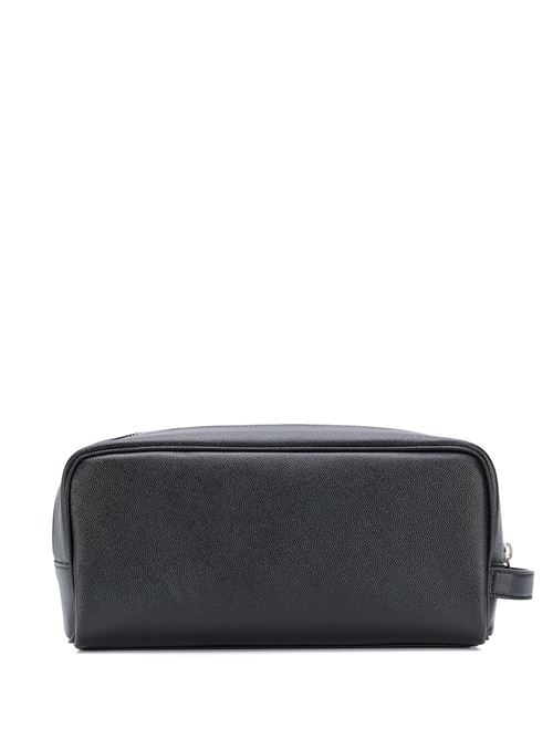 Beauty case in grain de poudre embossed leather SAINT LAURENT | 6093471GF0N1000